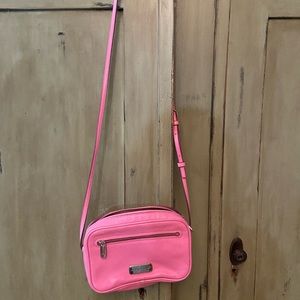 Bubblegum Pink Marc Jacobs Leather Crossbody Bag